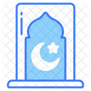 Moon Crescent Start Icon