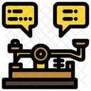 Code Communication Transmitter Icon