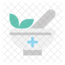 Medical Healthy Mortar Icon