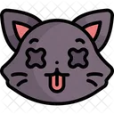 Gato Gatinho Emoji Ícone