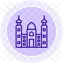 Mosque Line Icon Icon