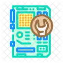 Motherboard Repair Computer Icon