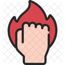 Motivated Hand Motivation Icon