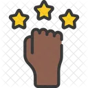 Motivation Hand Elearning Icon