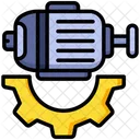 Motor Machine Engine Icon