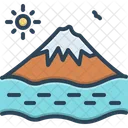 Mount Mountain Hill Icon