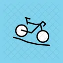 Mountain Cycling Cycle Icon