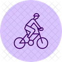 Mountain Biking Pentaglow Icon