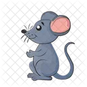 Mouse Little Cheese Icon