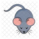 Mouse Little Cheese Icon