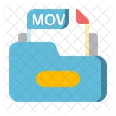 Mov Files And Folders File Format Icône