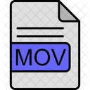 Mov File Format Icône