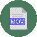 Mov File Format Icône