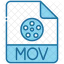 Mov File Extension File Format Icône