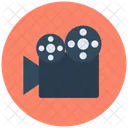 Movie Camera Film Icon