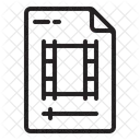 Movie Video File Icon