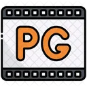 Movie Rating Pg Age Restriction Age Limit Icono