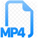 Mp 4 Filetype File Icon