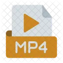 Mp4 파일  아이콘