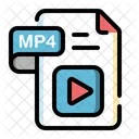 Mp4  Icon