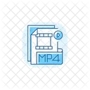 Mp4-Datei  Symbol