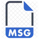 Msg Document File Icon