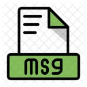 Msg Outlook メールメッセージ  アイコン