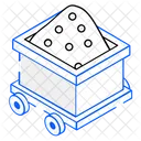 Trolley Cart Mulch Cart Icon