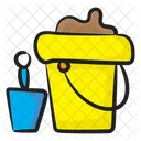 Mud Bucket Gardening Mud Kids Activity Icon