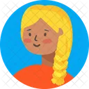 Nina Avatar Mujer Icono