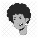 Pelo Rizado Afro Pelo Rizado Afroamericano Clasico Icono