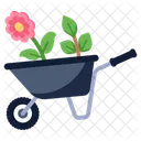 Mulch Cart  Icon