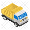 Pickup Muldenkipper Mullcontainer Symbol