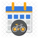 Multi Day Trip Cycling Schedule Trip Schedule Icon