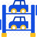 Multi Level Parking  Icon