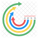 Pie Chart Circle Chart Modern Chart Icon