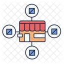 Multi-sided marketplace  Icon