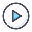 Media Video Streaming Icon