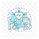 Editable Chronic Medical Icon