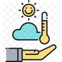 Multiple Peril Insurance Cloud Hot Icon