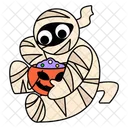 Mummy With Candies Mummy Mummy Ghost Icon