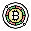 Mundo Bitcoin Comercio De Mercado Logotipo De Bitcoin Icono