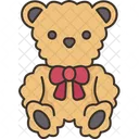 Muneca Oso Peluche Icono