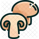 Mushroom White Mashroom Vegetable Icon