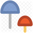 Mushroom Oyster Fungi Icon