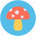 Mushroom Oyster Fungi Icon