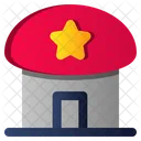 Mushroom Hotel Cottage Icon