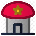 Mushroom Hotel Cottage Icon