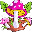 Mushroom Vegetable Food Icon