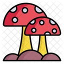 Mushroom Fungi Nature Icon